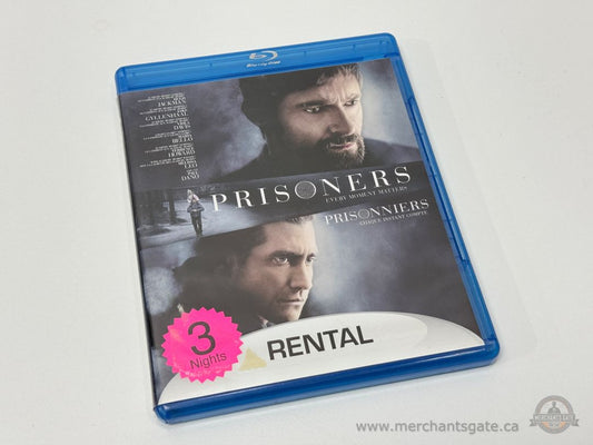 Prisoners (Hugh Jackman, Jake Gyllenhaal) Blu-ray – Former Rental