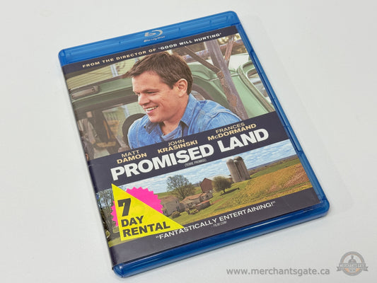Promised Land Blu-ray (Rental Copy)