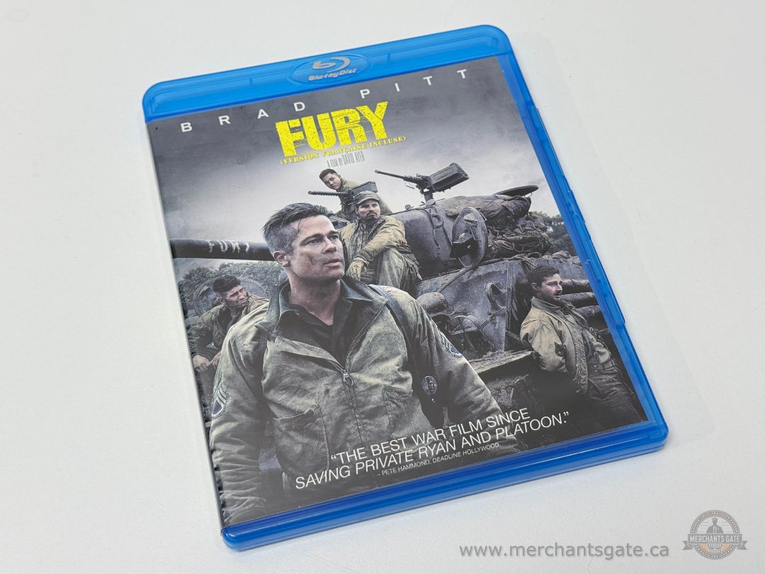 Fury (Brad Pitt) Blu-ray