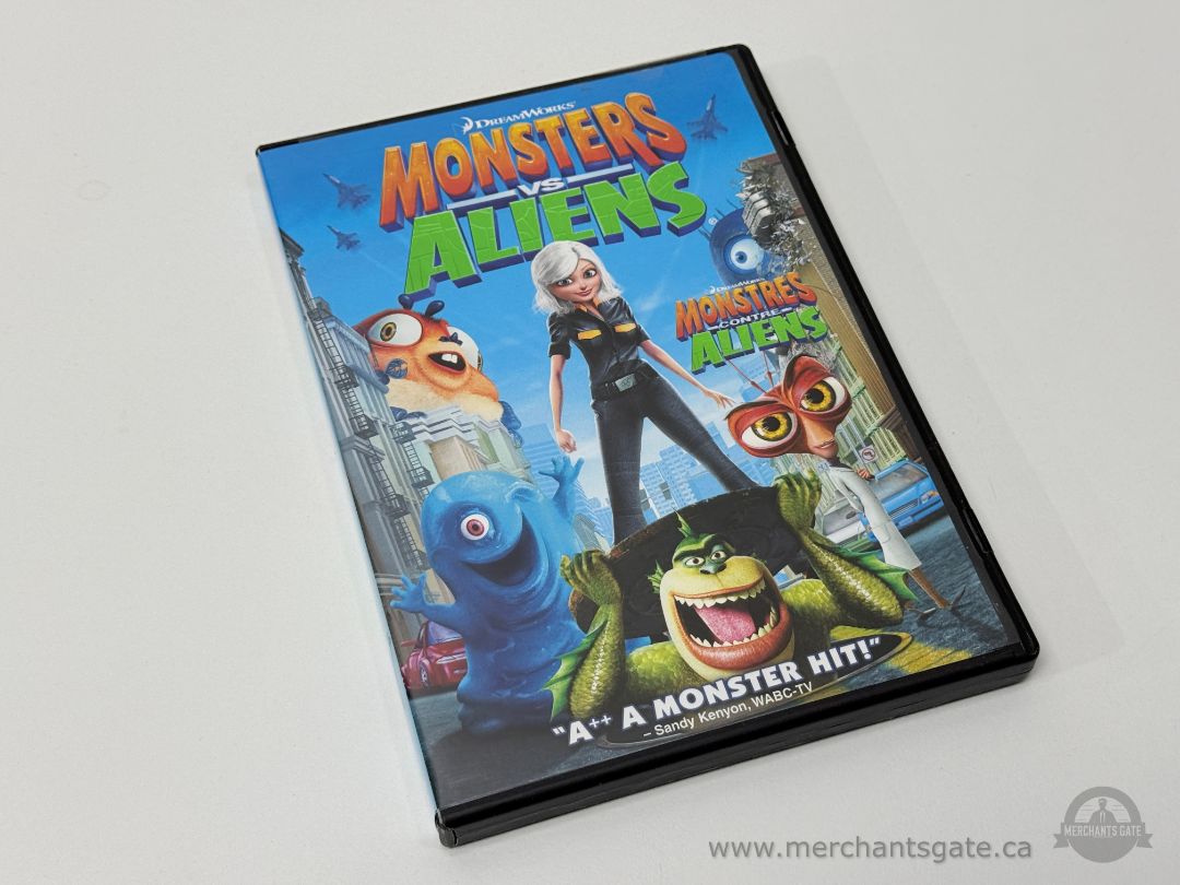Monsters vs Aliens DVD