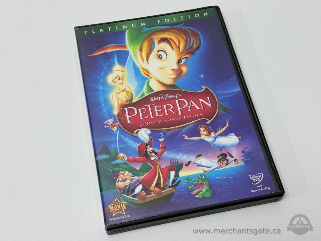 Peter Pan (Platinum Edition, 2-Disc Set, DVD, 1953)