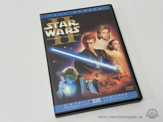 Star Wars: Episode II – Attack of the Clones (Full Screen, DVD, 2002)