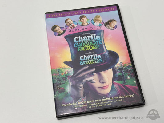 Charlie and the Chocolate Factory (Widescreen Edition, DVD, 2005)