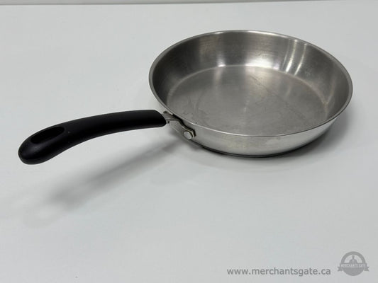 Master Chef Stainless Steel Frying Pan Skillet 9.5" Heavy Duty Cookware