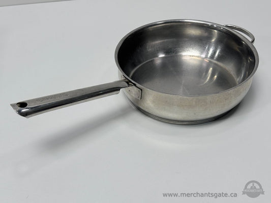 Cuisinart 18/10 Stainless Steel Sauté Pan 26cm with Helper Handle – Made in Korea