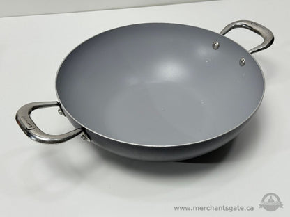 BergHOFF EARTHchef Non-Stick Wok Pan with Stainless Handles 12" Induction Ready