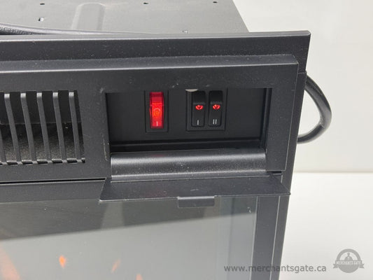 Electric Fireplace Insert – 1500 W SS-TED20P / Working Heater & Flame Display