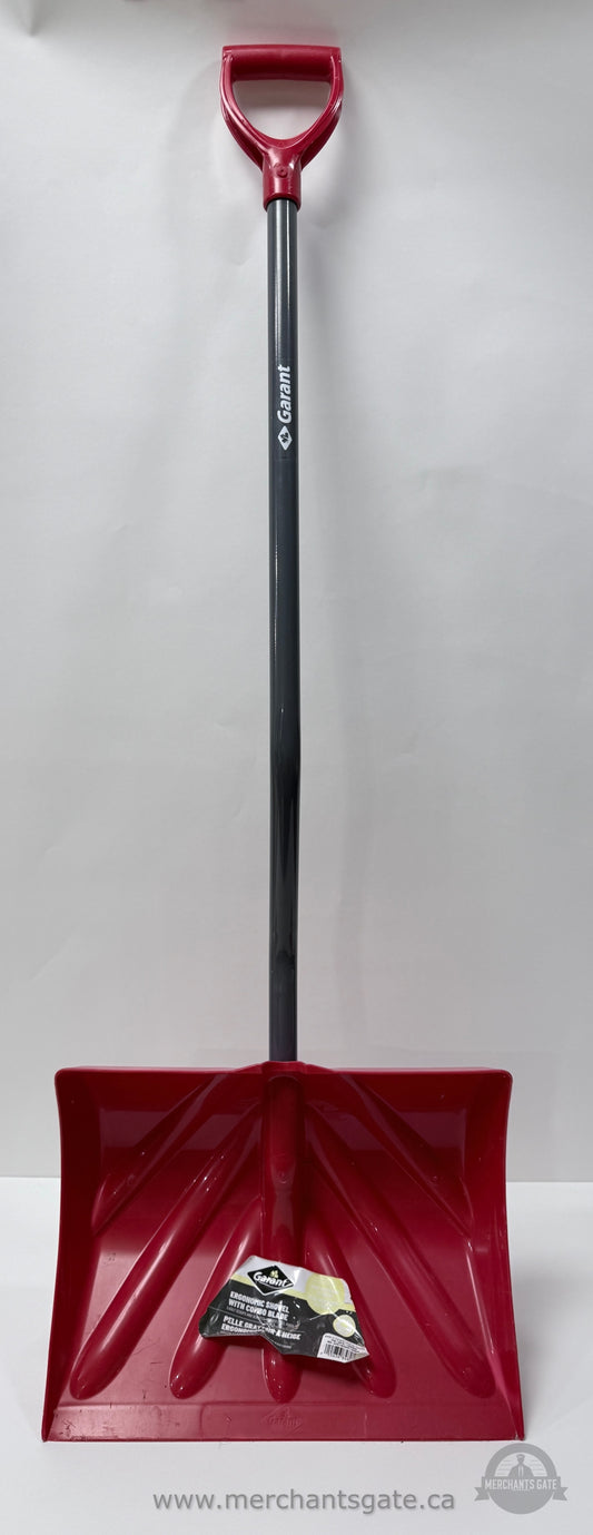 Garant Ergonomic Snow Shovel with Steel Handle + Combo Blade