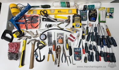 Huge Mixed Tool Lot – Screwdrivers Hammers Hand Tools Accessories