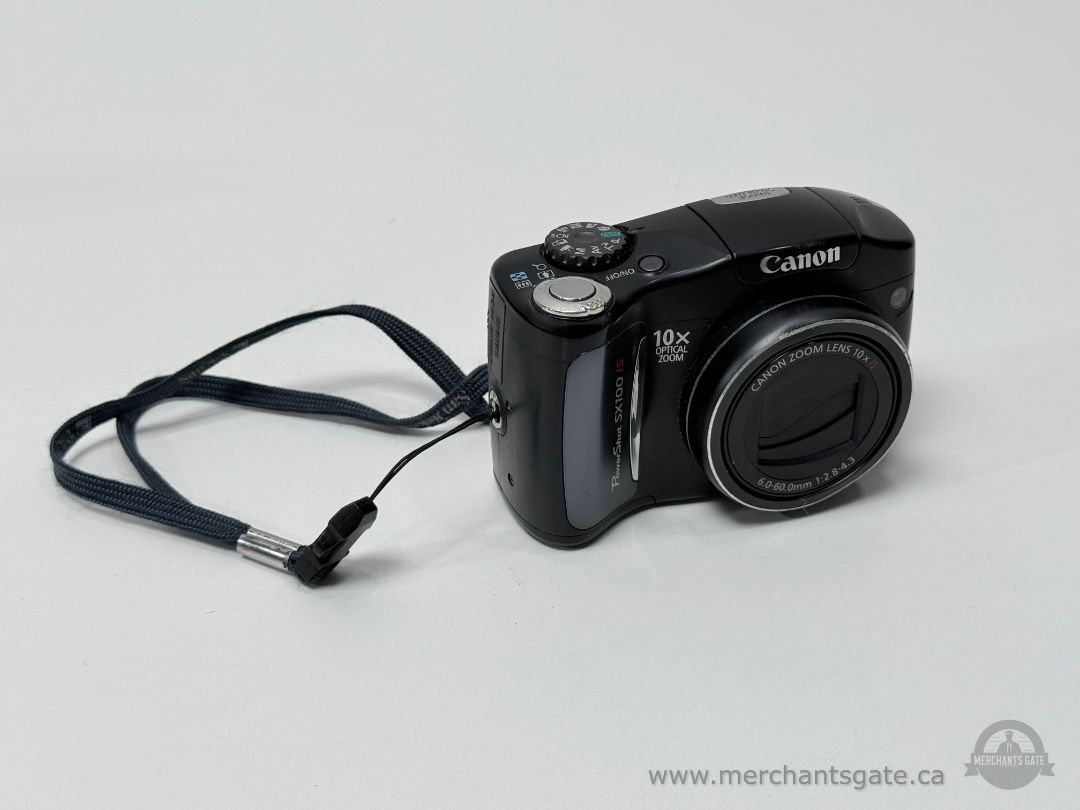 Canon PowerShot SX100 IS Digital Camera 8MP with 10x Optical Zoom