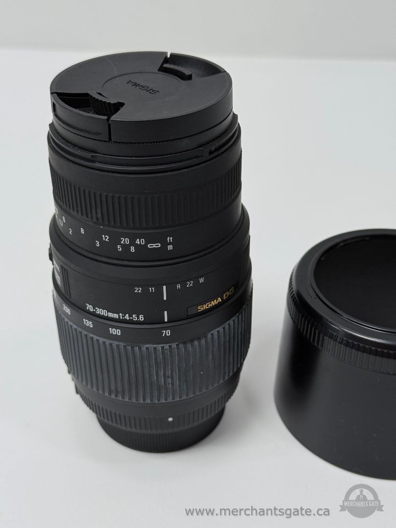 Sigma 70-300mm f4-5.6 DG Telephoto Zoom Lens
