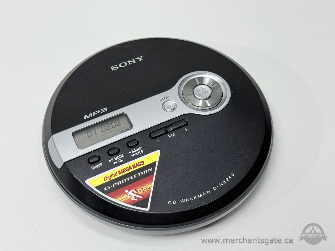 Sony CD Walkman D-NE240 Portable MP3 CD Player