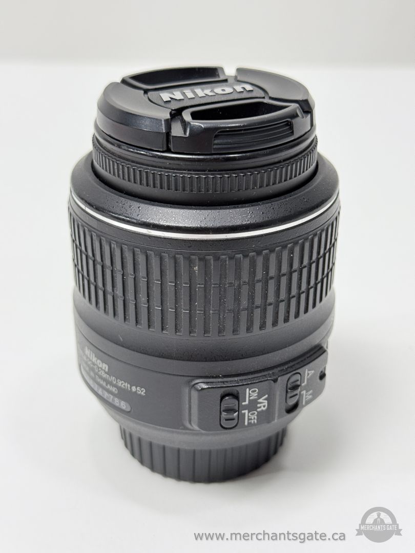 Nikon AF-S DX Nikkor 18-55mm f3.5-5.6G VR Lens Great Condition