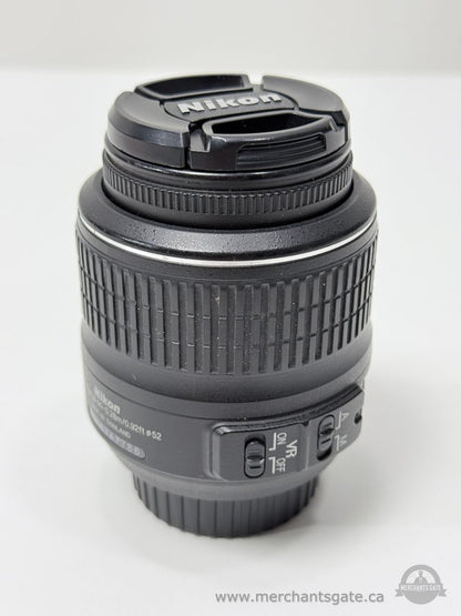 Nikon AF-S DX Nikkor 18-55mm f3.5-5.6G VR Lens Great Condition