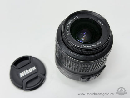 Nikon AF-S DX Nikkor 18-55mm f3.5-5.6G VR Lens Great Condition