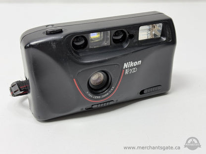 Nikon AF200 35mm Point and Shoot Film Camera