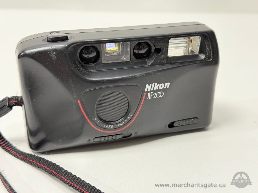 Nikon AF200 35mm Point and Shoot Film Camera