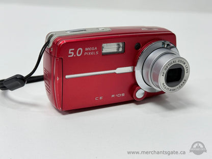 CE R105 Digital Camera 5.0MP Red