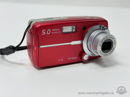 CE R105 Digital Camera 5.0MP Red