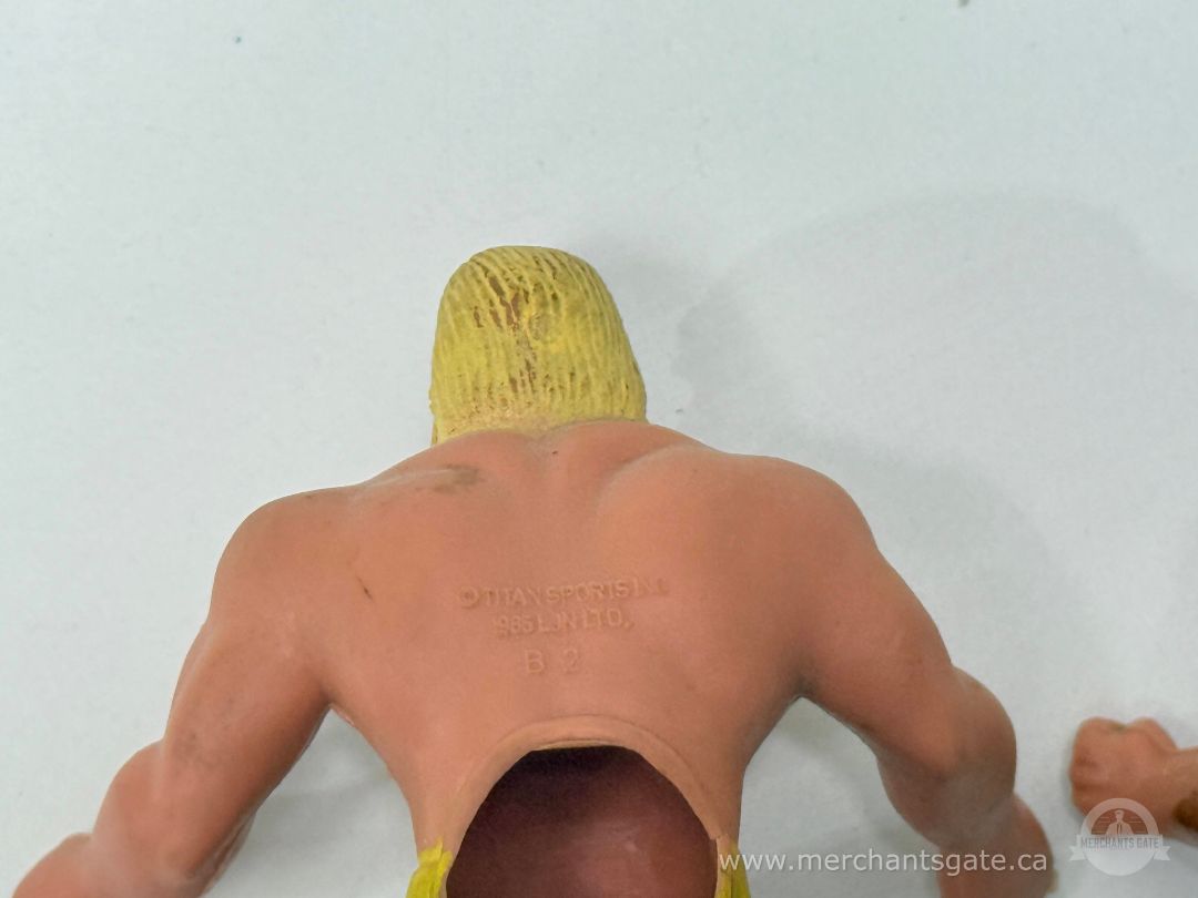 1986 LJN WWF Thumb Wrestlers Lot Set of Four