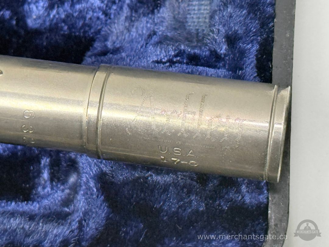 Vintage Artley 17-O Flute with Case Three Piece Design Made in USA