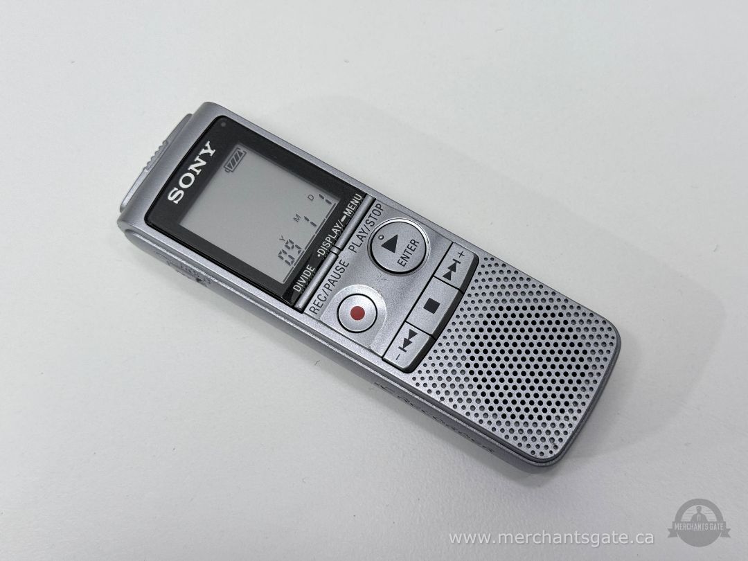 Sony Digital Voice Recorder IC Recorder Handheld Audio Recording Device Silver
