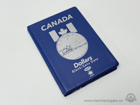 Canada $1 Dollar Coin Collection 47 Coins Blank Date Album No Silver
