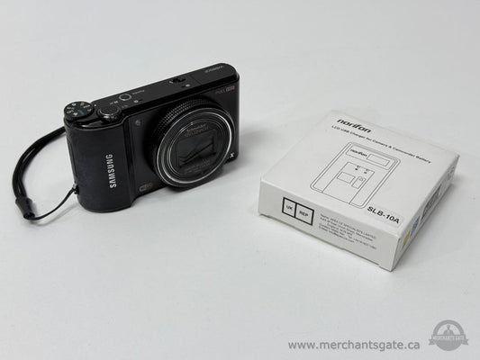 Samsung WB850F 16MP WiFi Camera w/ 21x Zoom, GPS, AMOLED Screen + Charger