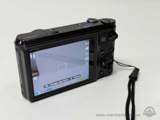 Samsung WB850F 16MP WiFi Camera w/ 21x Zoom, GPS, AMOLED Screen + Charger