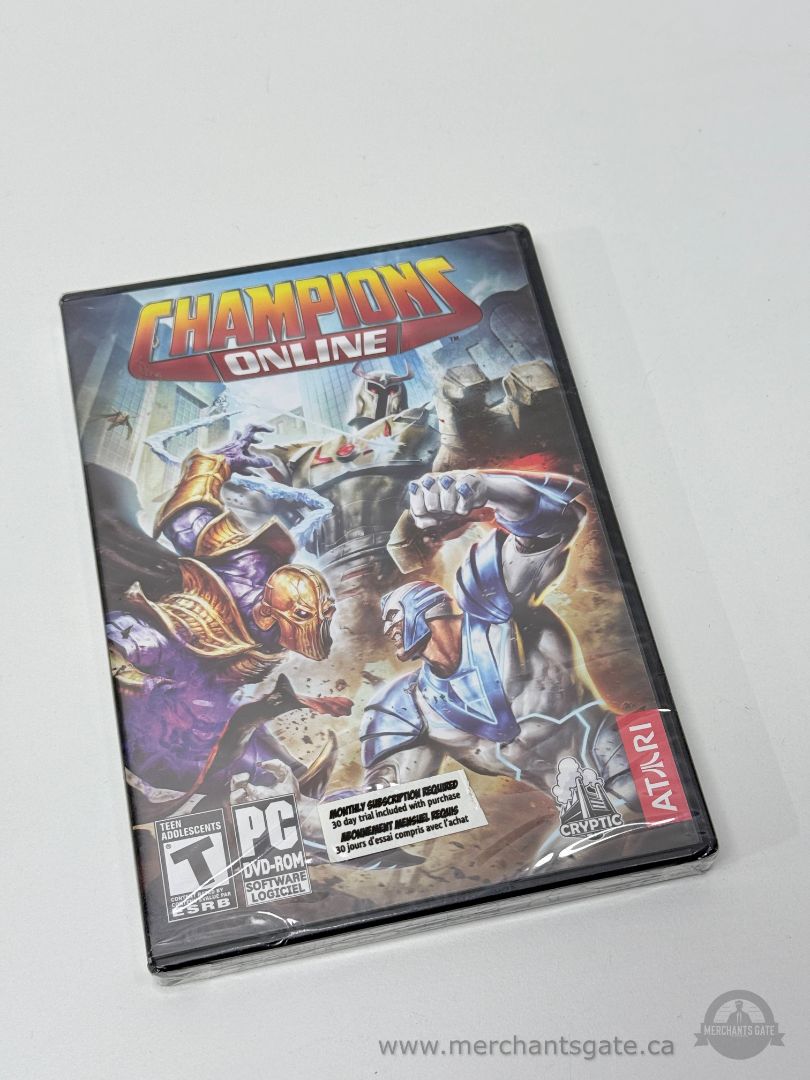 2009 Champions Online (Factory Sealed, Old Stock)