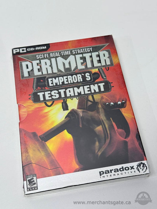 2006 Perimeter: Emperor's Testament (Factory Sealed, Old Stock)