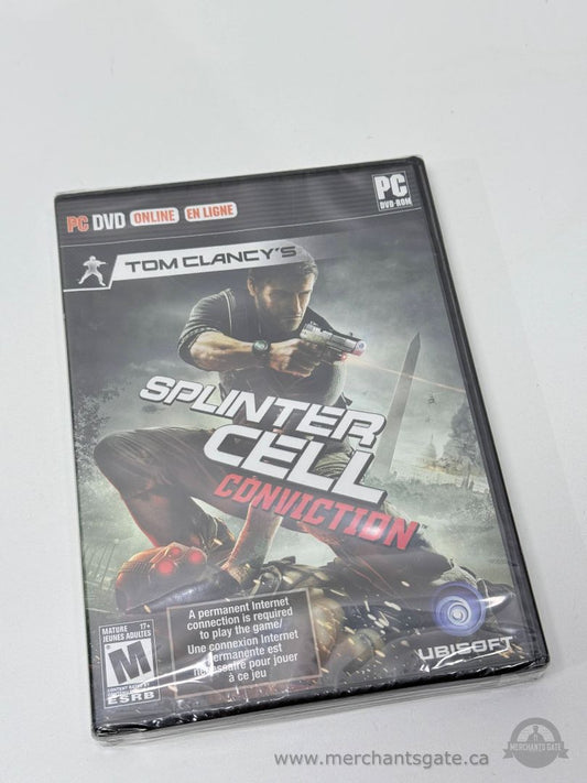 2010 Tom Clancy's Splinter Cell Conviction (Factory Sealed, Old Stock)