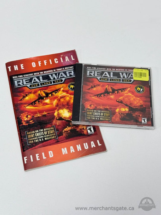 Real War: Air Land Sea (New, Open Box, Includes Field Manual)