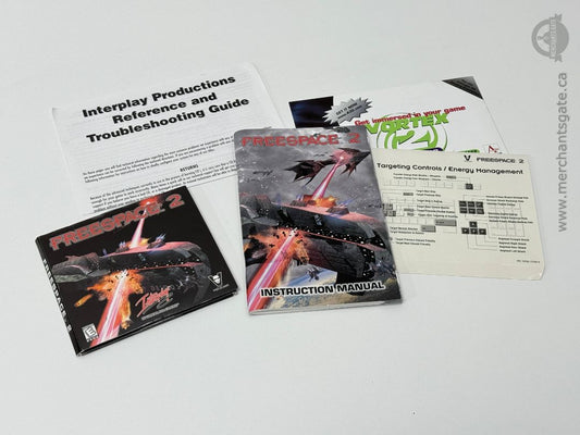Freespace 2 (New, Open Box, Complete with Manuals & Inserts)
