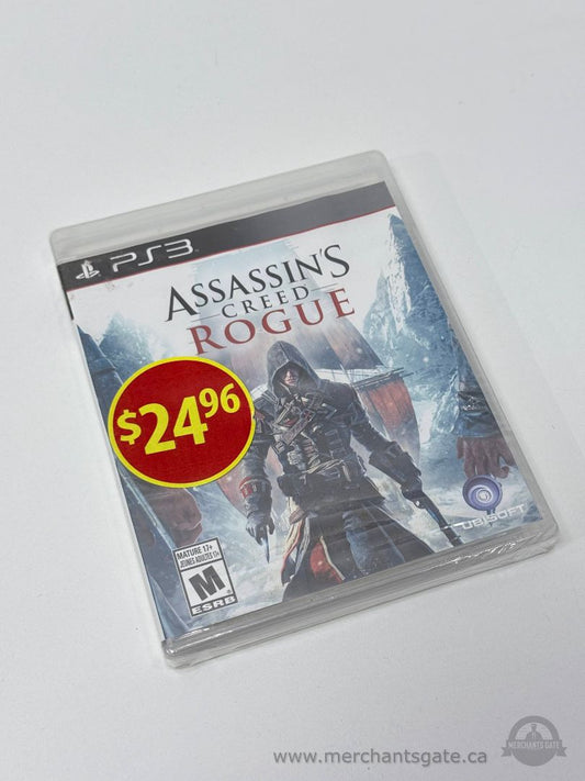 Assassin’s Creed Rogue (PS3, 2014, New & Factory Sealed)