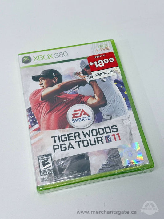 Tiger Woods PGA Tour 11 (Xbox 360, 2010, New & Factory Sealed)