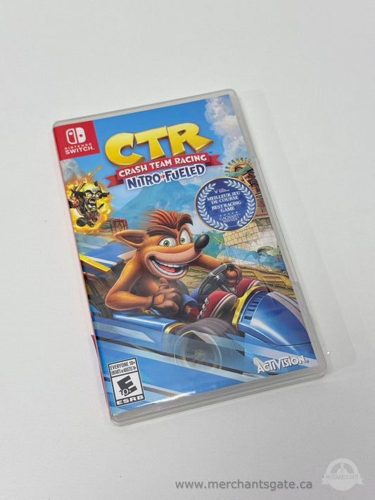 Nintendo Switch CTR Crash Team Racing Nitro Fueled Physical Game Cartridge