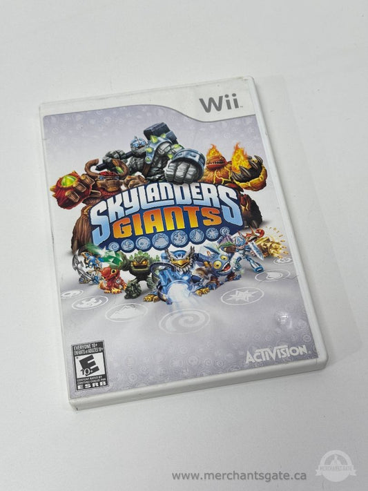 Nintendo Wii Skylanders Giants Video Game Disc With Original Case