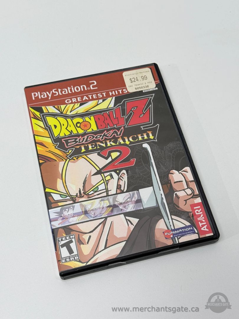 PlayStation 2 Dragon Ball Z Budokai Tenkaichi 2 PS2 Greatest Hits Game