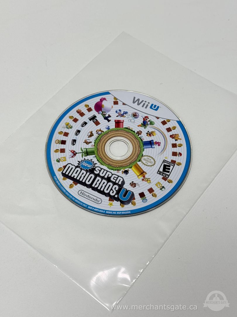 Nintendo Wii U 2012 New Super Mario Bros. U (Disc Only, Tested Working)