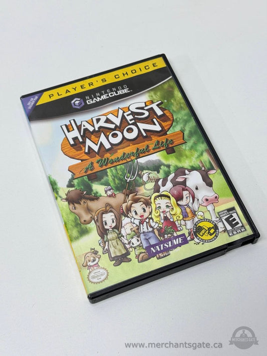 Nintendo GameCube 2004 Harvest Moon: A Wonderful Life (Player’s Choice, Complete)