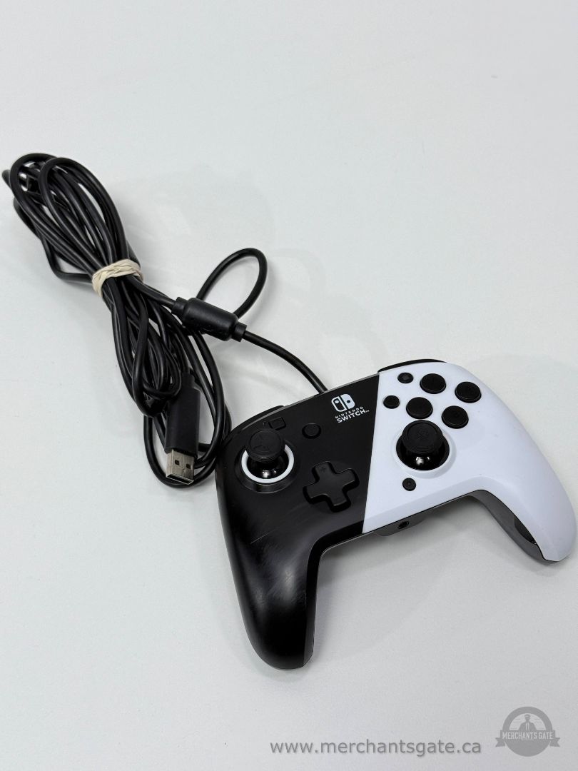 Nintendo Switch Wired Controller Black And White USB Gamepad