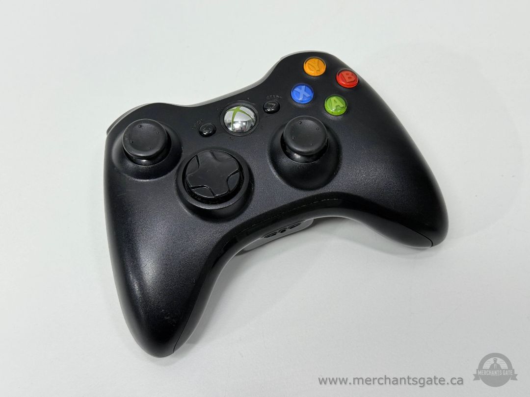 Xbox 360 Wireless Controller Black Official Microsoft Gamepad