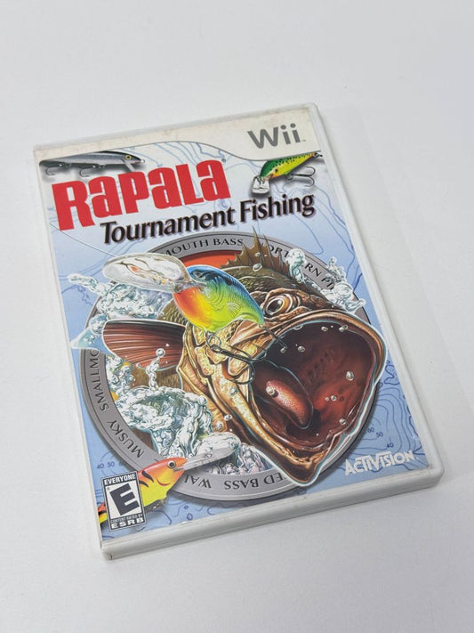 Nintendo Wii 2011 Rapala Tournament Fishing