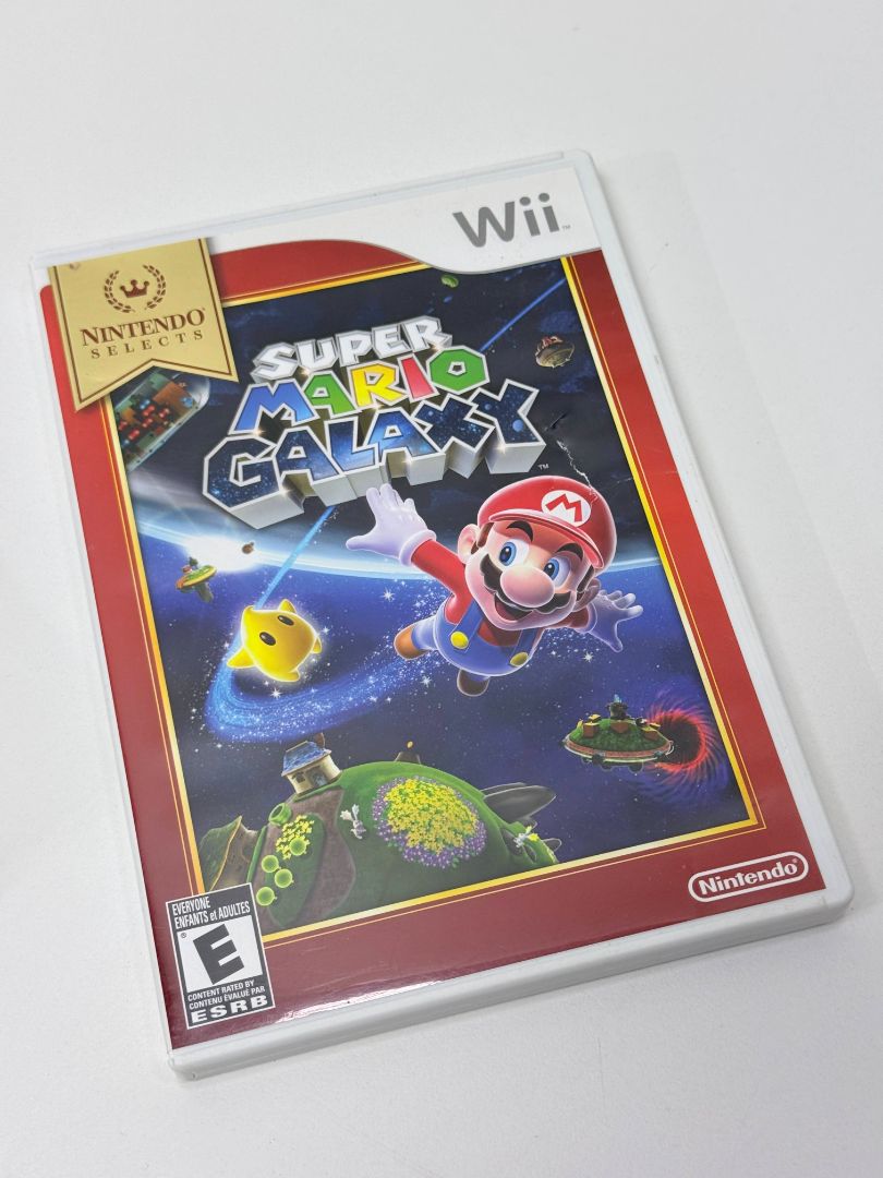 Nintendo Wii 2007 Super Mario Galaxy (Nintendo Selects Edition)