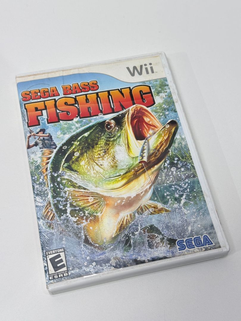 Nintendo Wii 2007 Sega Bass Fishing