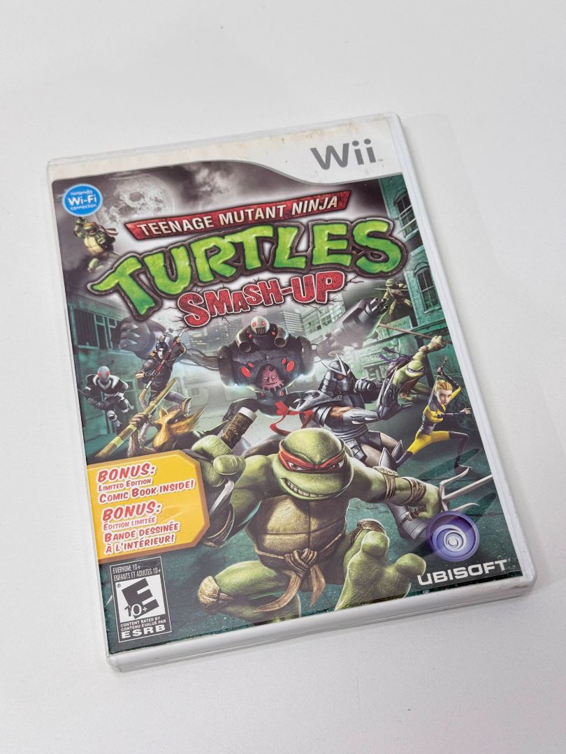Nintendo Wii 2009 Teenage Mutant Ninja Turtles: Smash-Up