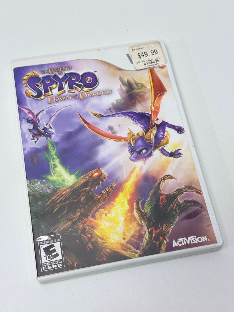 Nintendo Wii 2010 The Legend of Spyro: Dawn of the Dragon