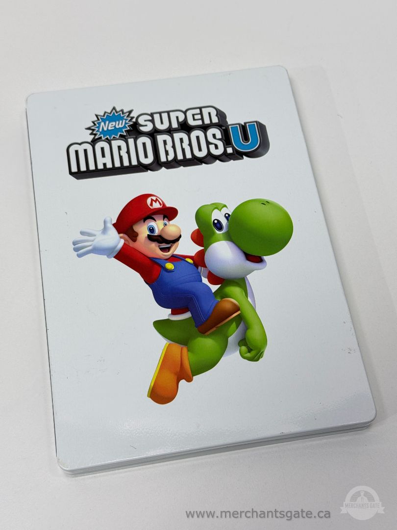 Nintendo Wii U 2012 New Super Mario Bros. U (Limited SteelBook Edition, Complete)