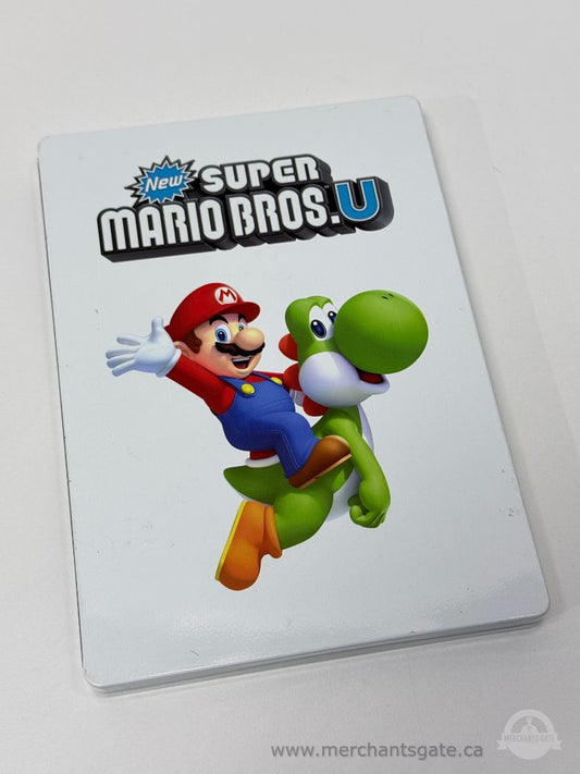 Nintendo Wii U 2012 New Super Mario Bros. U (Limited SteelBook Edition, Complete)